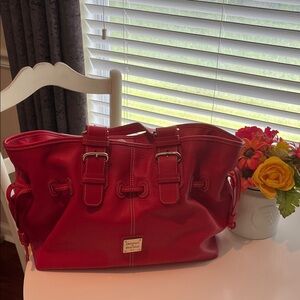 Dooney and Bourke Red Chiara Bag size medium